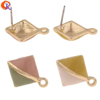 

Cordial Design 50Pcs 14*17MM Jewelry Accessories/Earrings Stud/Square Shape/DIY/Earrings Making/Hand Made/Earring Findings