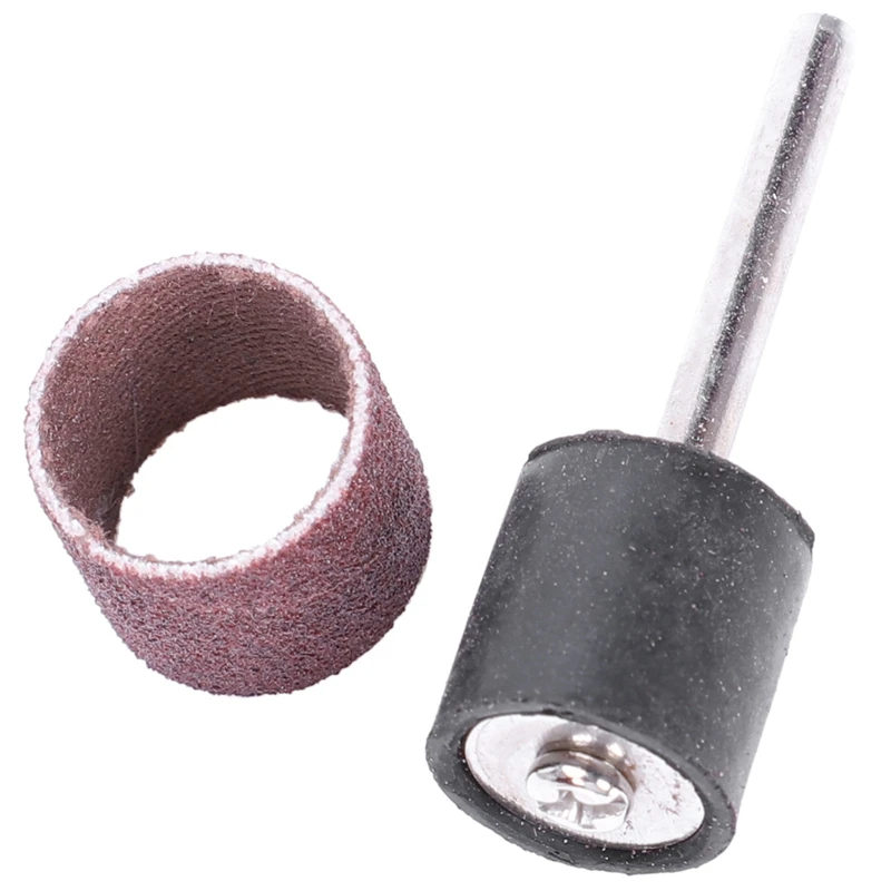 Jumbo 51pc шлифовальный набор барабанов-подходит для Dremel-включает резиновые оправки барабанов-1/2, 3/8 и 1/4 дюйма