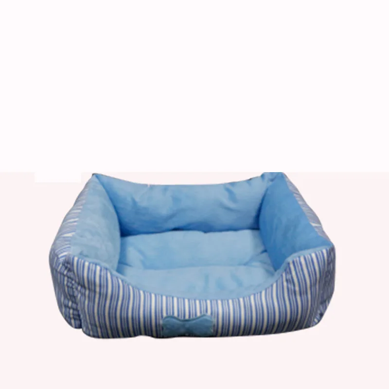 Light Blue Размеры S/XL коврик для собак для маленьких, средних и больших собак домик для домашних питомцев, Водонепроницаемый дно из мягкого флиса теплая кровать для кошки Диван-Кровать Дом 6 цветов - Цвет: Light Blue