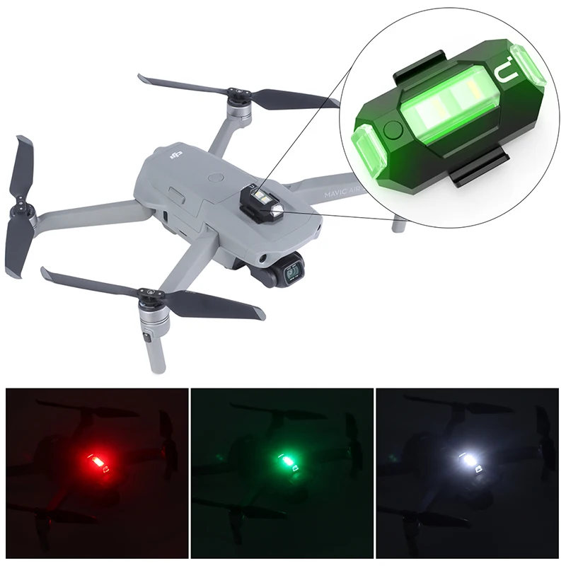 Ulanzi DR 02 для Dji Mavic Air 2 Дрон стробоскоп RGB светильник аксессуары ночное F поиска светильник|Наборы аксессуаров
