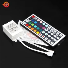 Contrôleur de lumière Led 24/44 touches IR RGB, télécommande de variateur à infrarouge 12V pour bande LED 5050 3528