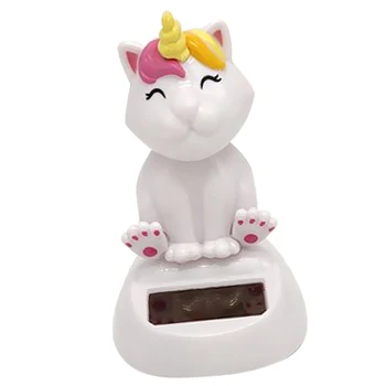 

Adorable Cat Unicorn Bobblehead Animal Doll Car Dashboard Home Decoration