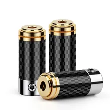 

Minijack 3.5mm Female Earphone Audio Adapter 4 Poles Copper Gold Plated Balance Plug For Soldering Headphone Connector DIY