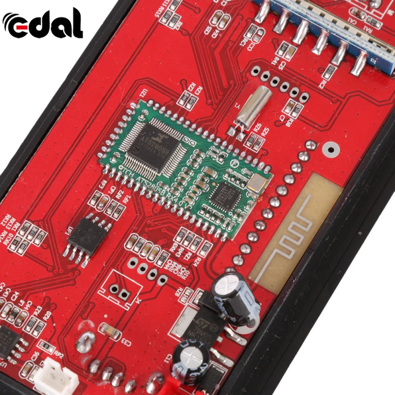 EDAL 4,0 Bluetooth MP3 декодирующая плата модуль светодиодный 12 В DIY USB/SD/MMC ape flac WAV декодер Запись MP3 плеер AUX FM папки переключатель