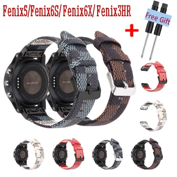 

Band for Garmin Fenix 5X/Fenix 3/Fenix 5/Fenix 5S Strap Quick Release Watchband for Garmin Fenix 6X/Fenix 6S/Fenix 6 Watch
