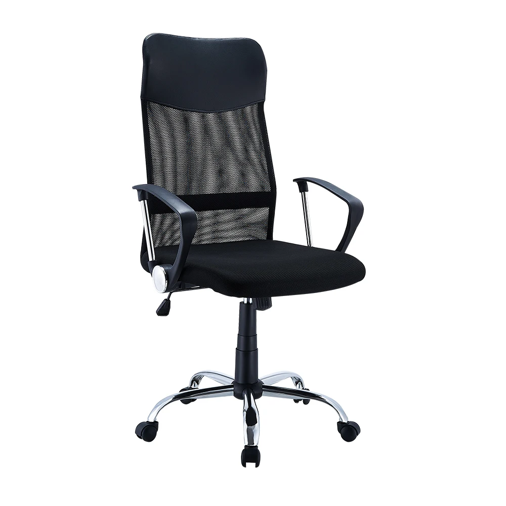 Amazing price Office Chair High Back Mesh Chair Height Adjustable Armchair With Swivel Lumbar Support Ergonomic Fast Delivery