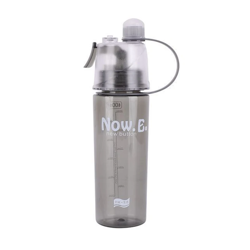 400/600 мл бутылка для воды пластиковая чашка с распылителем герметичные бутылки для напитков для путешествий спортивный чайник для йоги Кемпинг Туризм Бытовая бутылка для воды