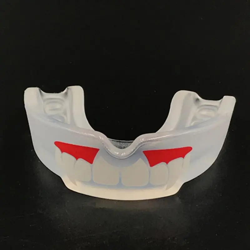 Толстый спортивный Капа вампирский зуб печатные формованные зубы защитные подтяжки