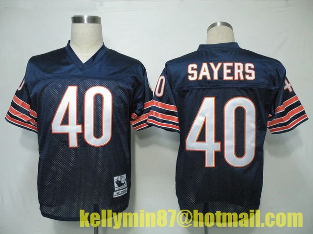 Черный Stitiched, Chicago, Jim McMahon, William Perry, Walter Payton, Dick Butkus, Gale Sayers, Mike Singletary, Throwback for men Jersey - Цвет: Черный