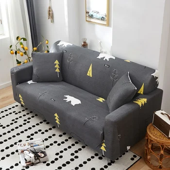 

Sofa Cover For Living Room With Pure Cotton Stretch Sofa Cover For Two Persons/three Persons-one Deer Has You Three Persons