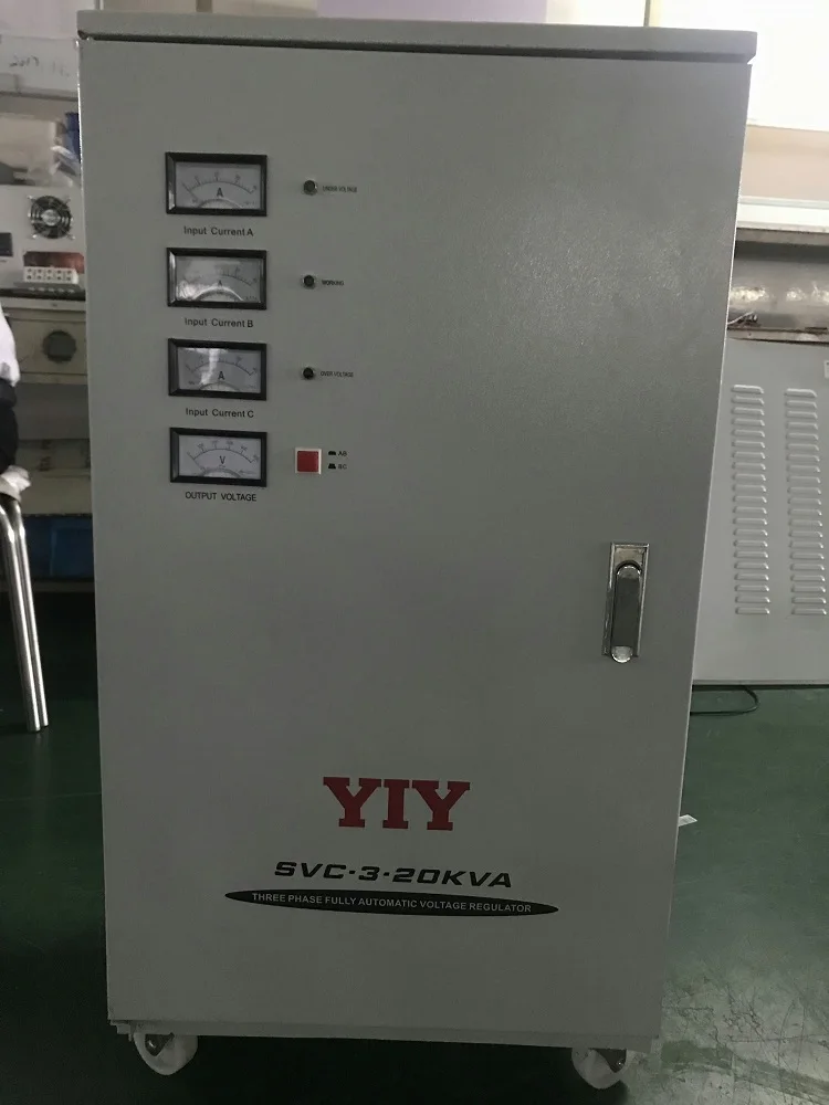 

Трехфазный стабилизатор напряжения переменного тока 380 В с использованием двигателя