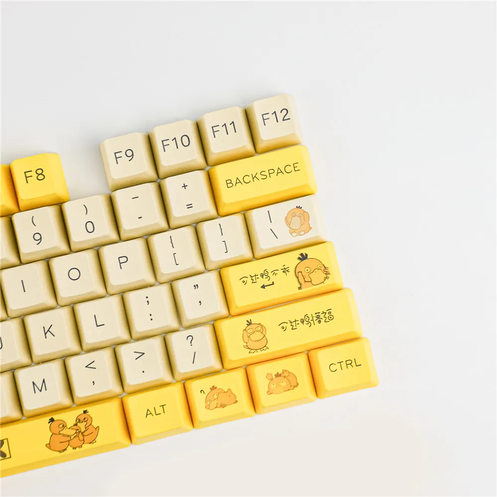 Conjunto Pbt Tintura Subbed Keycaps para mx Interruptor Mecânico Teclado Oem Perfil Tampas Chaves para Cereja 3000 Filco 1 - Imagem 6