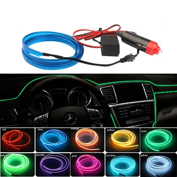

Car Accessories Interior Decoration Colorful Ambient Light Led Strip Cold Light5m