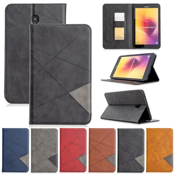 

HYYGEDeal Tablet cases Diamond rhombus Pattern Flip stand Tablet Cover For Samsung Galaxy Tab A 8.0 2017 T385 T380