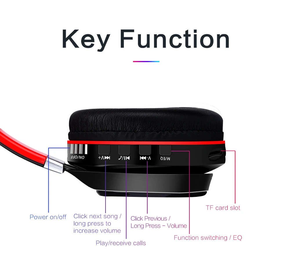 KYCXD TWS bluetooth 5,0 наушники 3D стерео складные беспроводные bluetooth гарнитура глубокий бас Игровые наушники для iPhone xiaomi