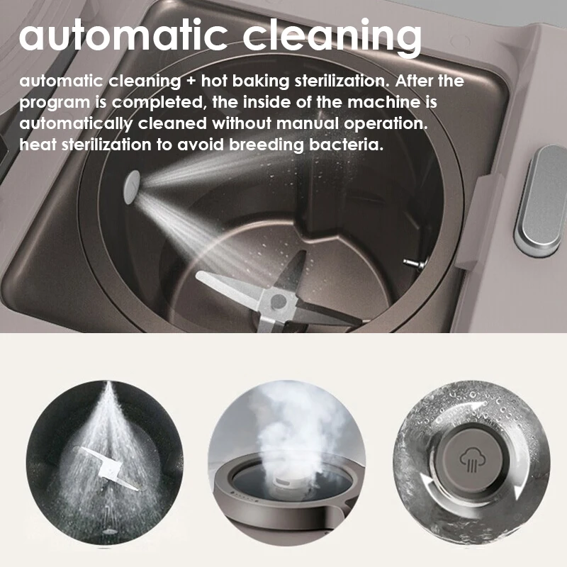 Joyoung K68 Unmanned Soymilk Machine 300-1000ml Automatic Cleaning Food Blender Multifunction Household Soymilk Maker Mixer K16G