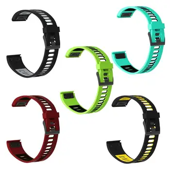 

Wearable Devices Watchbands 22mm Replace Silicone Watch Strap Band for Gar-min Forerunner 935 Fenix 5 Plus ремешок для часов