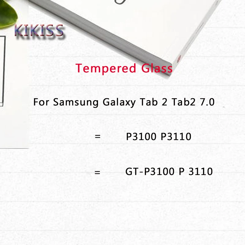 2 шт. закаленное Стекло для Samsung Galaxy Tab 2 7,0 10,1 дюймов P3100 P3110 P5100 P5110 Tab2 защита экрана планшета защитная пленка - Цвет: Tab2 7.0 P3100 P3110