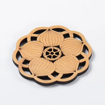 

Silicone Molds Concrete Flower Shaped Coaster Moulds Handmade Decorative Crafts