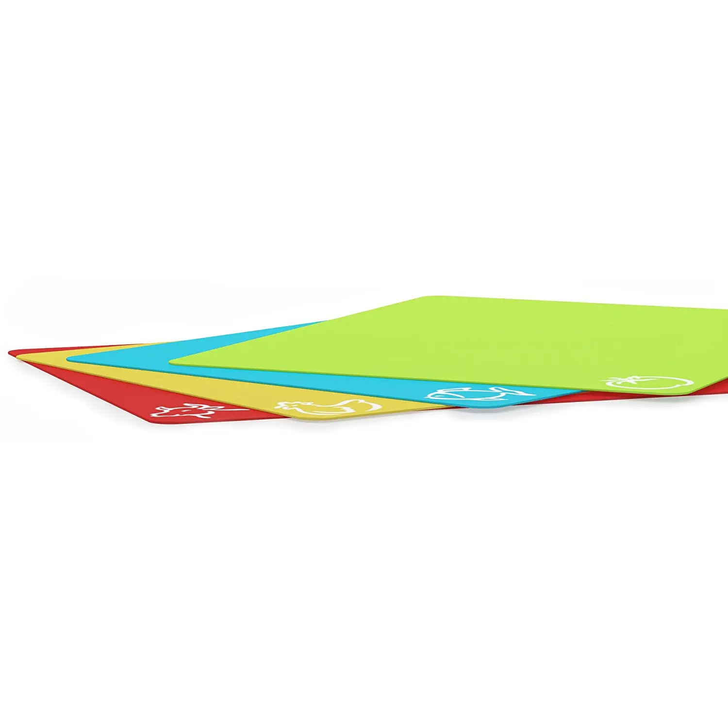  Extra Thick Flexible Cutting Boards for Kitchen, Cutting Mats  for Cooking, Colored Cutting Mat Set, Non-Slip Cutting Sheets, Flexible  Plastic Cutting Board Set of 3, 15x12: Home & Kitchen