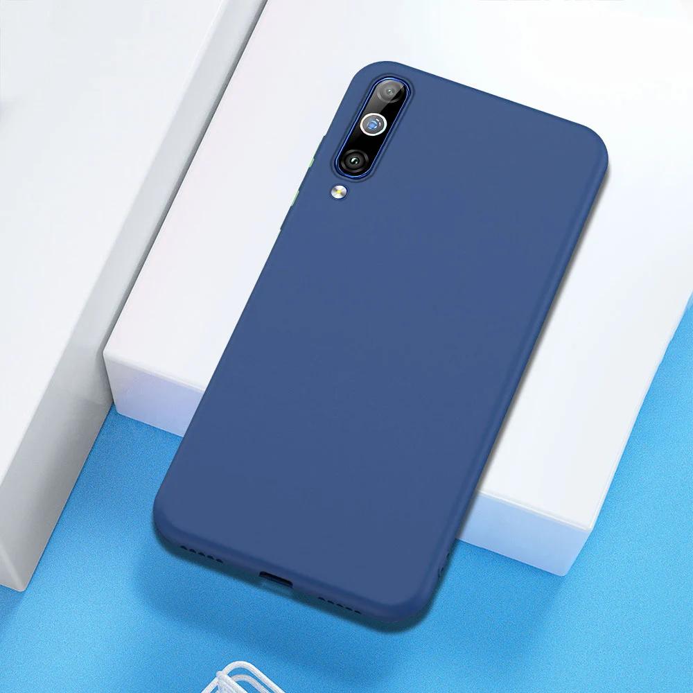 Deark Blue Для Xiaomi mi A3 чехол для Red mi Note 8 Pro 7 5 7A Мягкая силиконовая резина, жидкого силиконового каучука, Xiaomi mi 9T 9 8 SE mi x 3 A2 Lite 6 6X CC9 CC9E чехол - Цвет: Deark Blue