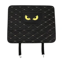 Дизайн автомобильное сиденье Черная защитная крышка Анти дети кик Pad анти грязные царапины коврик легко чистить