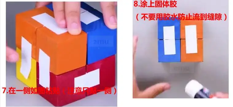 Деревянный бесконечный флип альбом строительные блоки Руководство DIY креативная фотография неограниченный флип заказной взрыв подарок юбилей