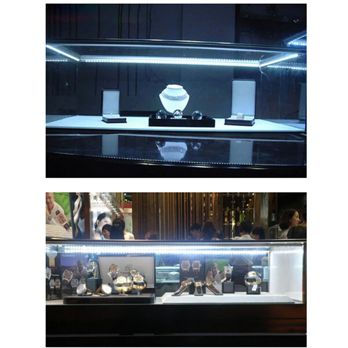 Водонепроницаемая светодиодная шина DC 12V 50cm 9W 5630 SMD 36 высокая яркость светодиодный Жесткий полосы энергосбережения для кабинета для прилавка светодиодный освещение