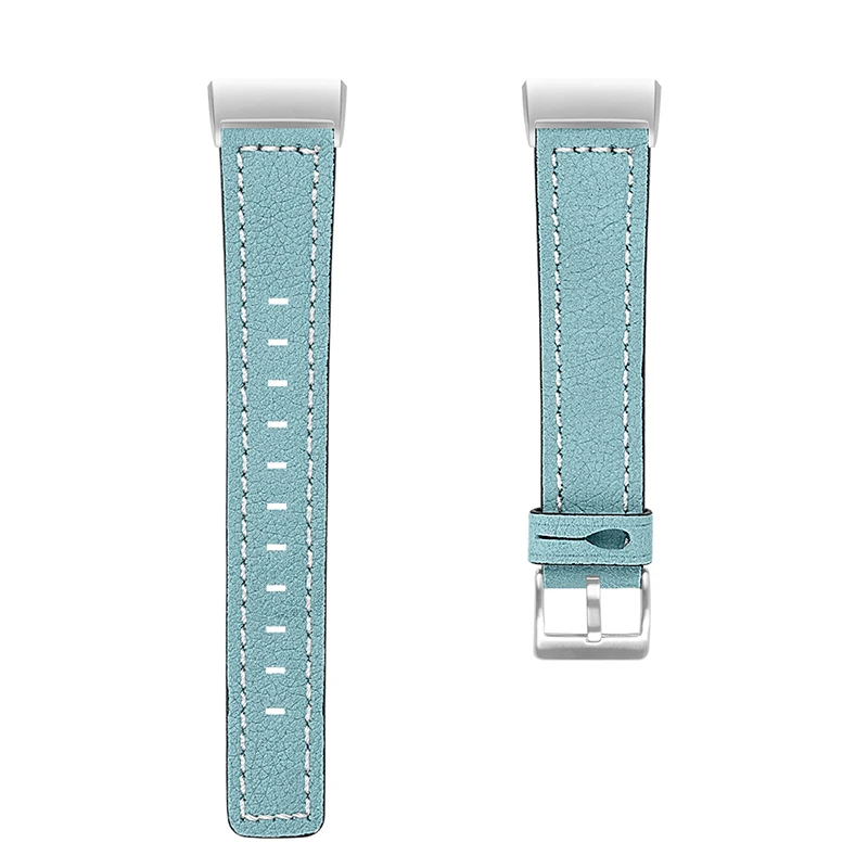 Новые кожаные Смарт-часы запасной браслет ремешок для FitbitCharge 3