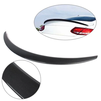 

W205 Car Rear Trunk Lip Spoiler Tail Wing Trim For Mercedes Benz C-Class C205 C180 C200 C220 C300 2016-2020 Carbon Fiber Styling