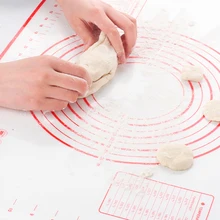 1 шт. FDA силиконовые коврики для выпечки лист для пиццы тесто антипригарный чайник держатель Кондитерские Кухонные гаджеты кулинарные инструменты для выпекания