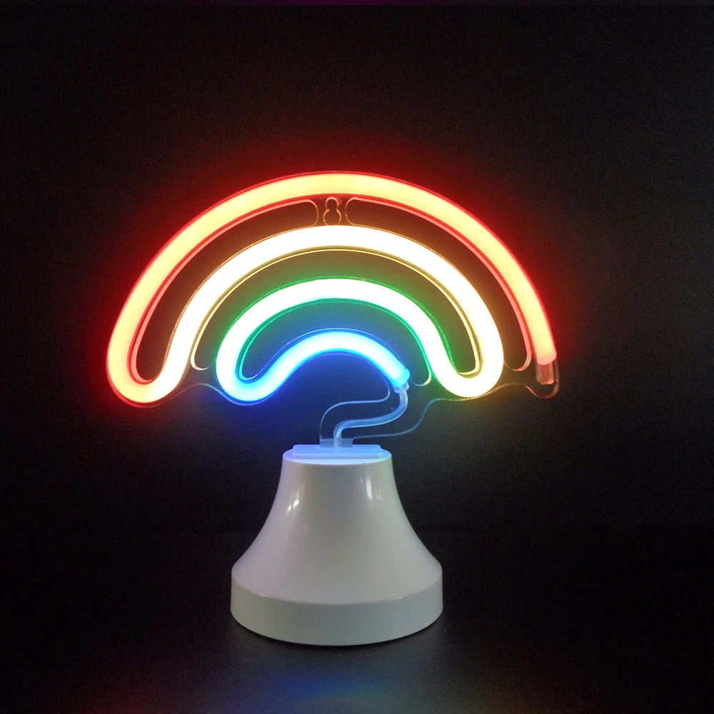 Светодиодная неоновая вывеска цветной неоновый светильник для праздника