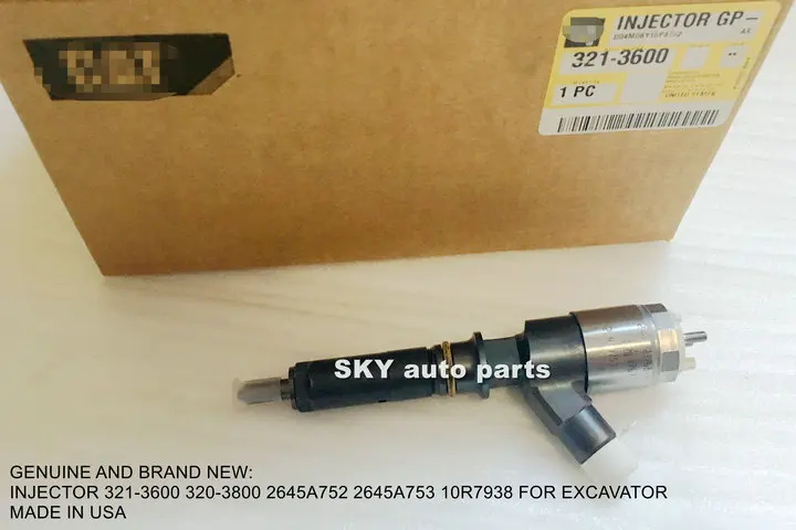 Инжектор 321-3600 320-3800 2645A752 2645A753 10R7938 для экскаватора