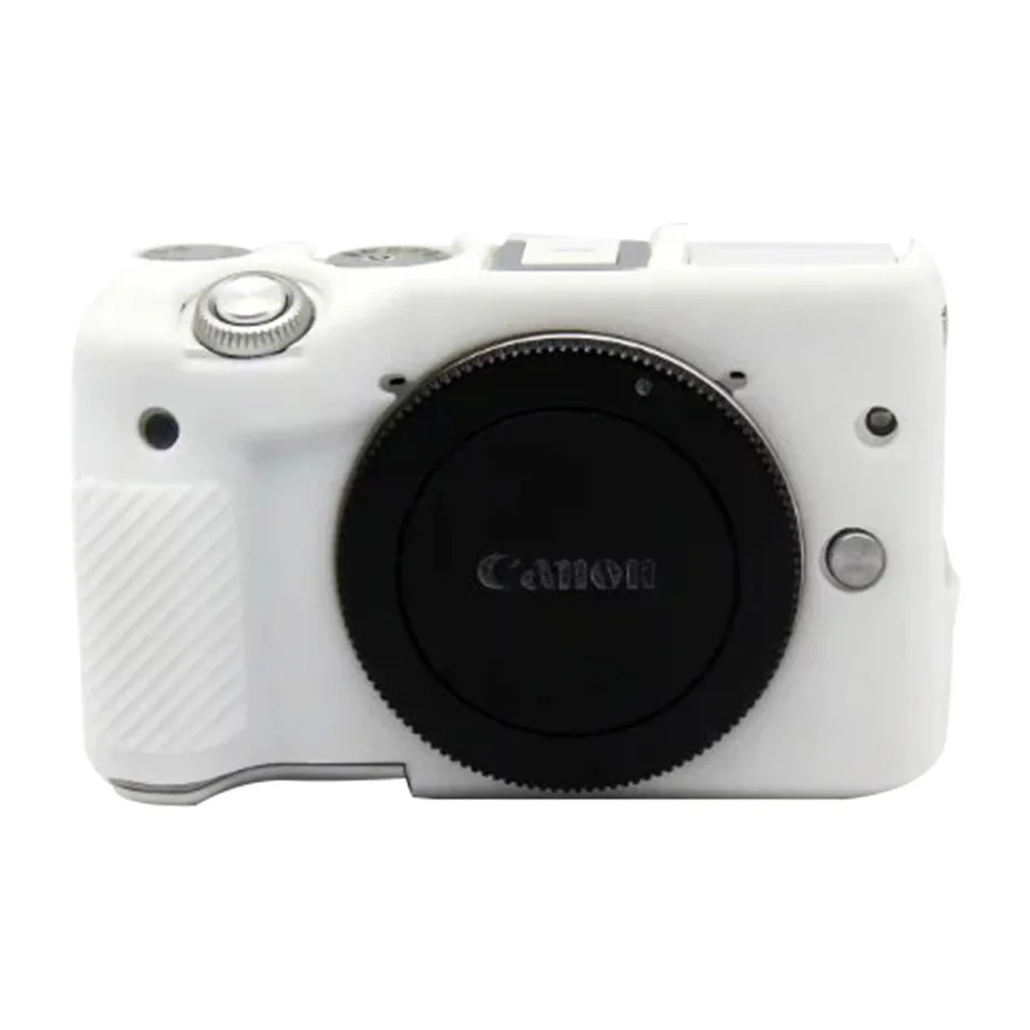Сумки для камеры Canon EOS M3 Мягкий силиконовый чехол цветной резиновый чехол для EOS M3 защитные аксессуары для тела прочные и можно стирать