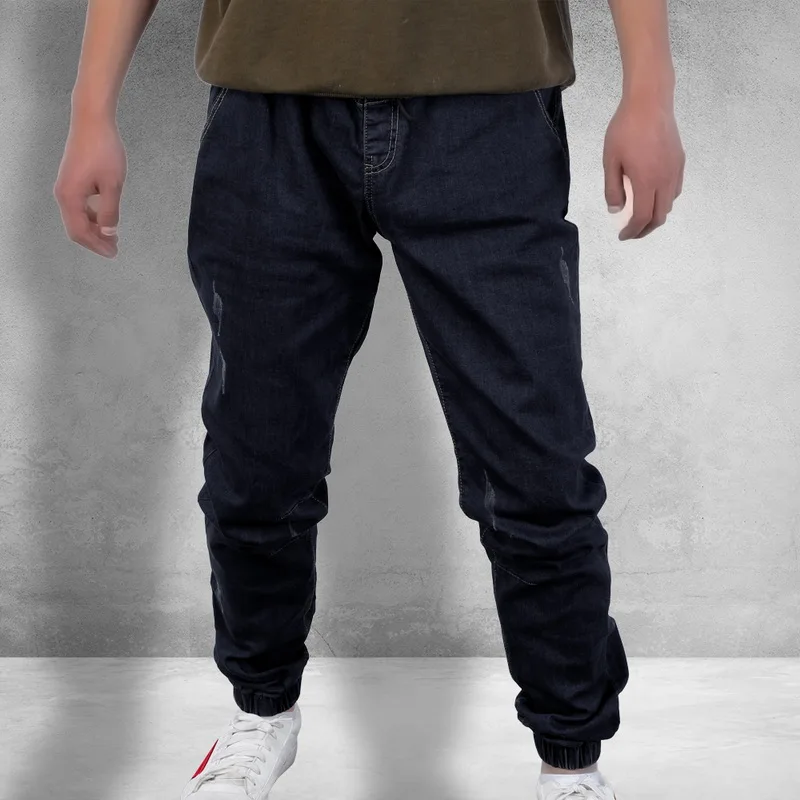HEFLASHOR2019 новые модные мужские повседневные облегающие прямые Стрейчевые джинсы на молнии для мужчин горячая распродажа длинные джинсы