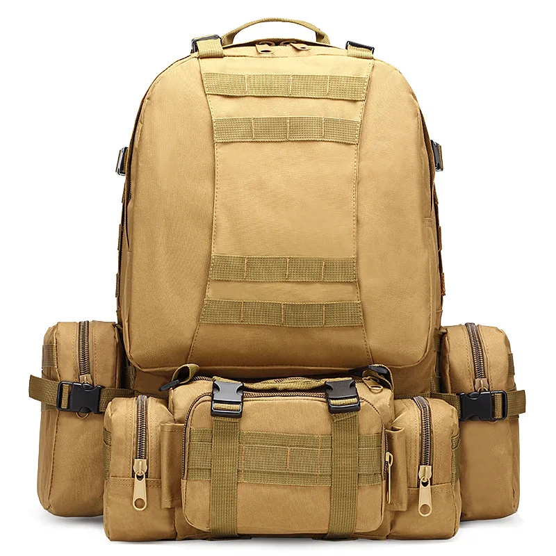 Мужская Сумка для кемпинга Оксфорд ткань открытый рюкзак Армейский Камуфляж походная сумка для альпинизма большая тактическая комбинация