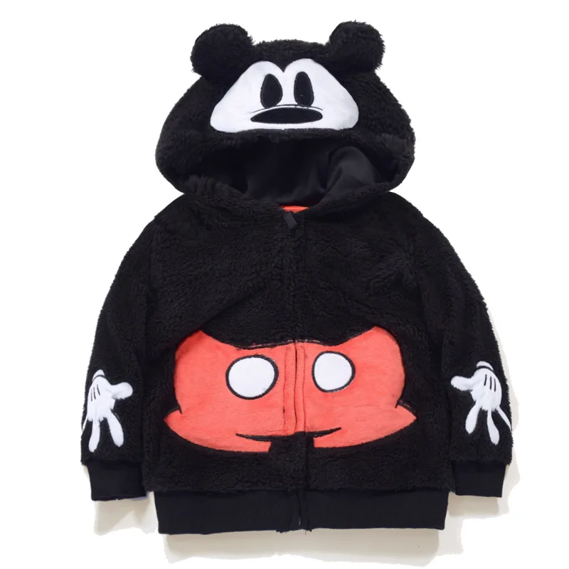 

2017 Autumn And Winter Coat Boy Children plus Velvet Cardigan Hooded Children Manufacturers Direct Selling