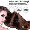 Hair Straightener Brush Hot Comb Ionic Straightening Brush with Anti Scald Fast Ceramic Heating Portable Hot Straightening Comb 5