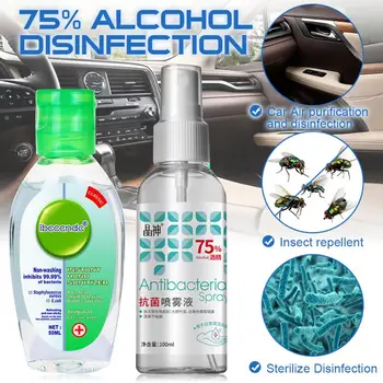 

50ml/70ml car Air purification and disinfection Hand Cleaning Spray Sanitizer Antibacterial Insect repellent