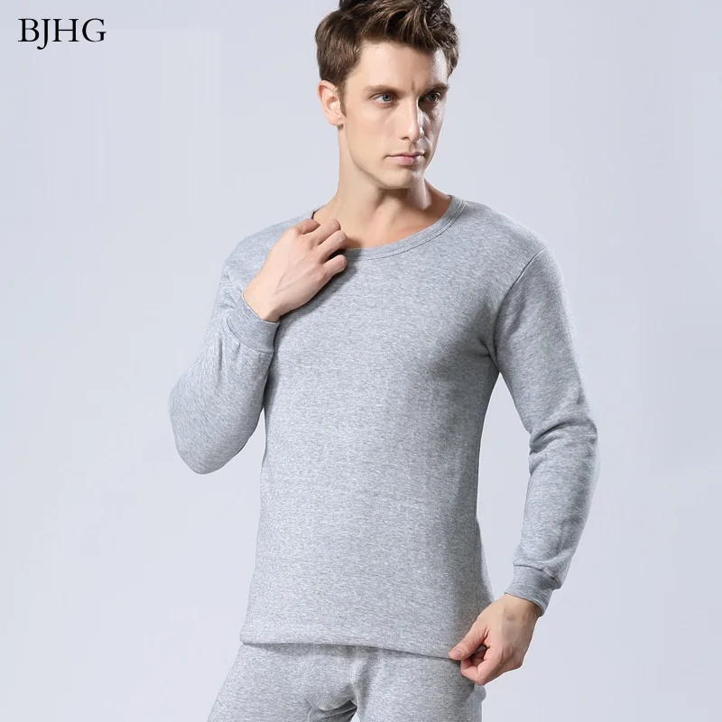 BJHG Winter long johns thick men thermal underwear sets keep warm for Russian Canada and European women