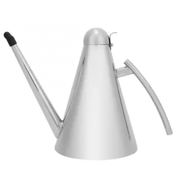 

New Spice Tool 1000ml Stainless Steel Oil Pot Can Vinegar Sauce Dispenser for Home Restaurant Kitchen Use Spice Kitchen Tools