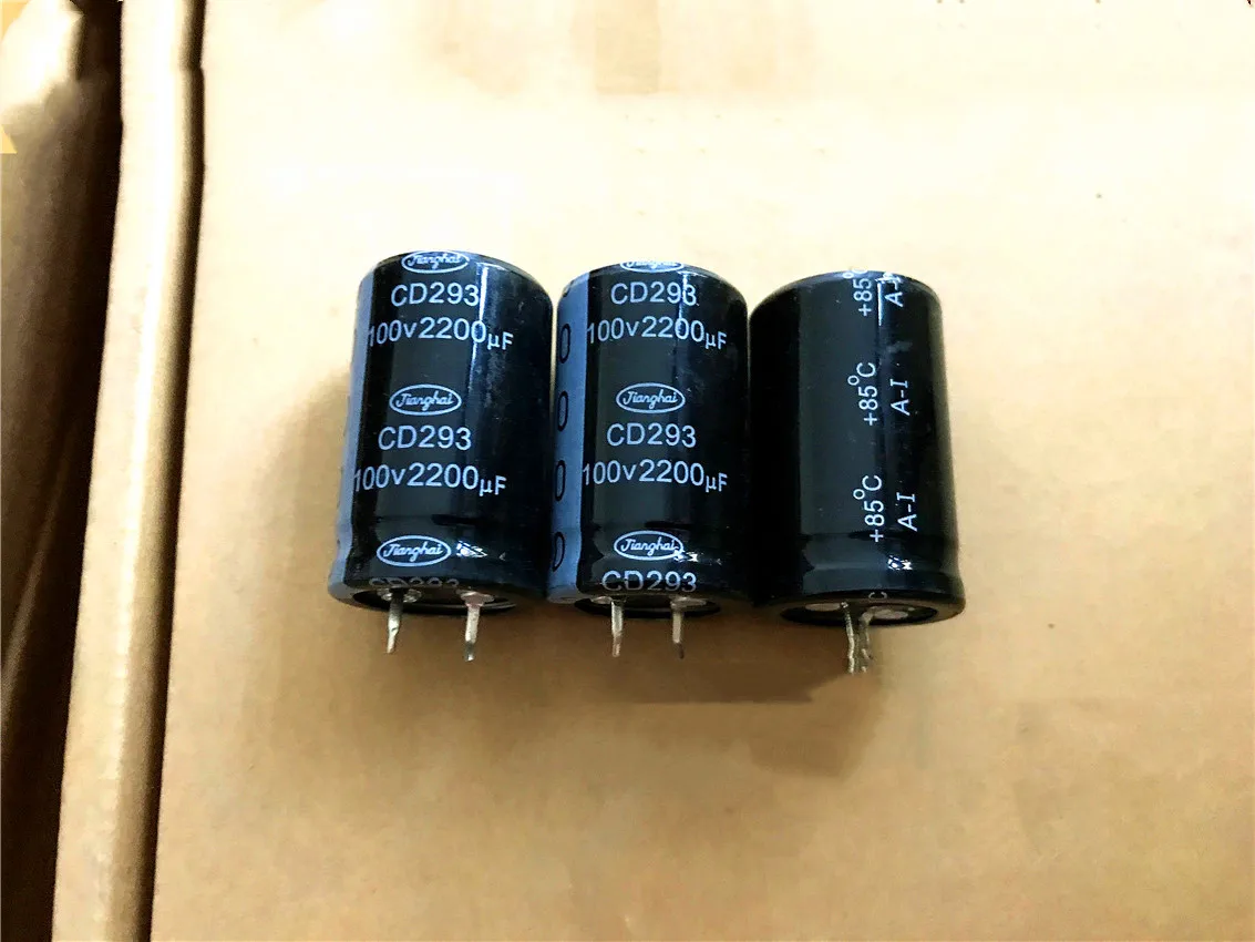 10 шт./лот 100V 2200 мкФ 22X40 оригинальные акции 22*40