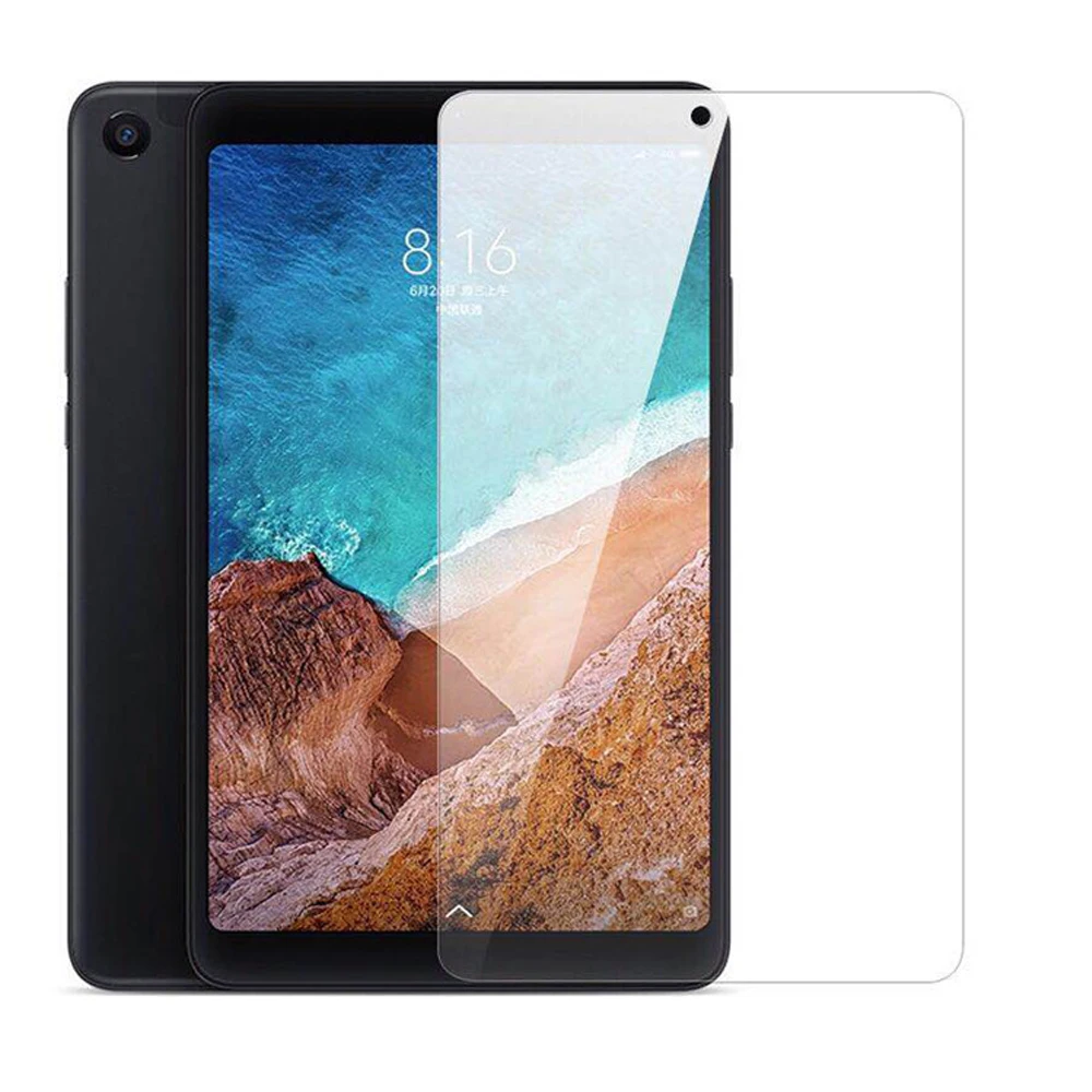 CAMDEMS 200SETS 2in1 9H Tablet Tempered Glass Screen Protector For XIAOMI 1 2 3 4 4 plus tablet film guard protective with box