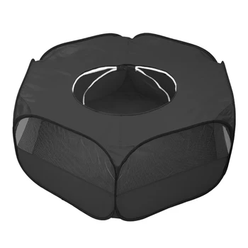 

Portable Folding Pet Tent Dog House Octagonal Cage For Cat Tent Playpen Puppy Kennel Easy Operation Fence Outdoor Big Dogs House