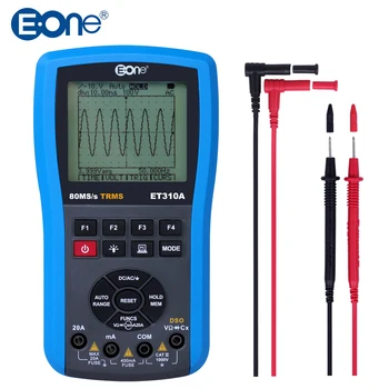 

ET310A oscilloscope 3 in 1 Oscilloscope Multimeter 20M/80MS/s DSO Digital Storage scope meter LCD Backlight