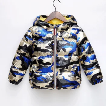 

New Baby girl Boys Jacket 2020 Autumn Winter clothes Kids Warm Thick Hooded Coat Children Outerwear Toddler Clothing camouflage