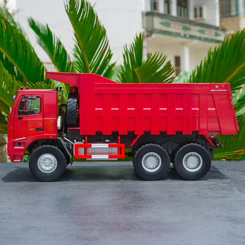 Коллекционная игрушка из сплава модель подарок 1/24 China National Heavy Duty SinoTruk HOWO шахты Оверлорд 70T самосвал строительных машин