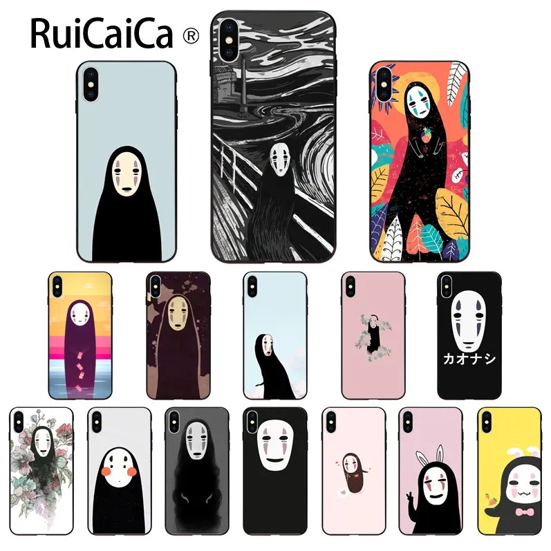 Ruicaica Тоторо Унесенные призраками аниме Ghibli Миядзаки чехол для телефона iPhone 6S 6plus