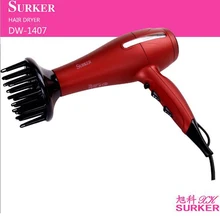 Surker фен для волос DW1407 профессиональный фен для волос для салона красоты 2200 Вт Высокая мощность горячий и холодный воздух анион постоянная температура