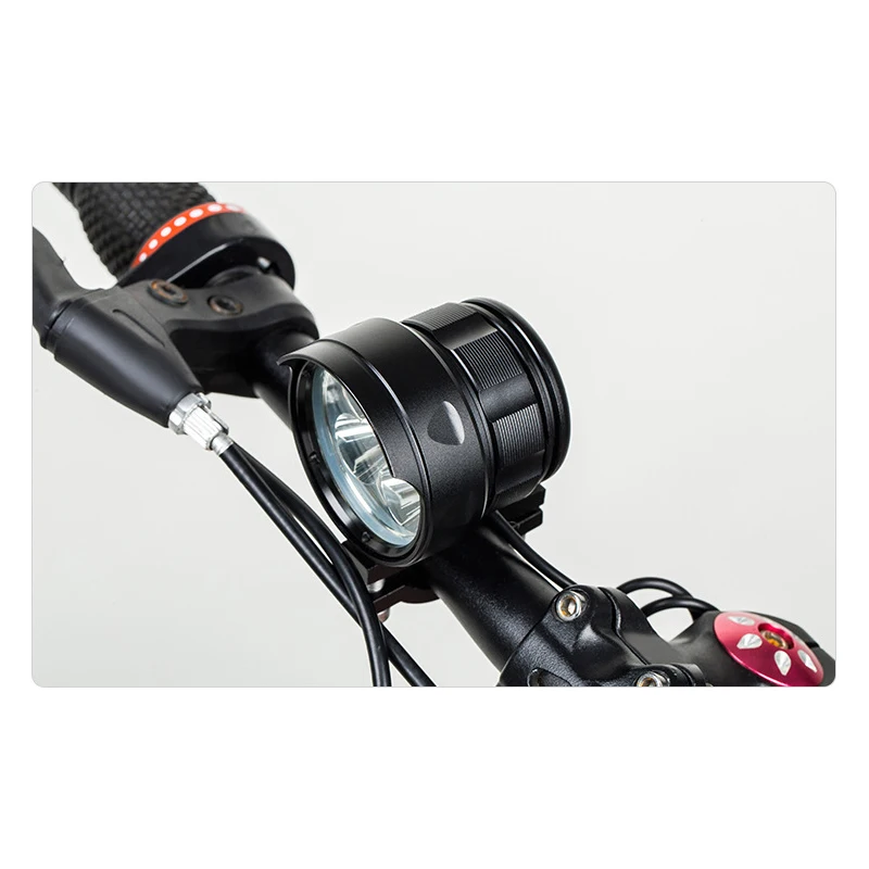 40000 Lumens Waterproof Bicycle Front Light 16* XML-T6 LED Bike Light Cycling Accessories Bicycle Headlight Riding Front Lamp